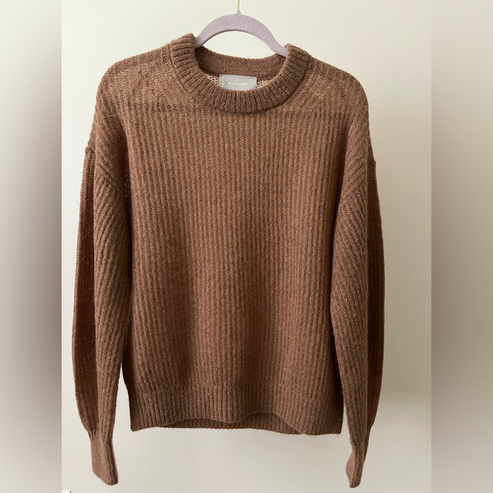 Everlane | The Cocoon Crew in Alpaca - Picture 2 of 5